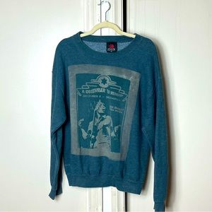 Bob Marley crew neck sweatshirt